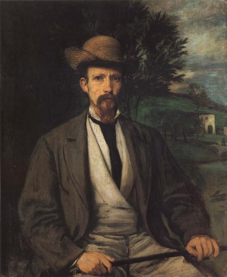 Self-Portrait with Yellow Hat